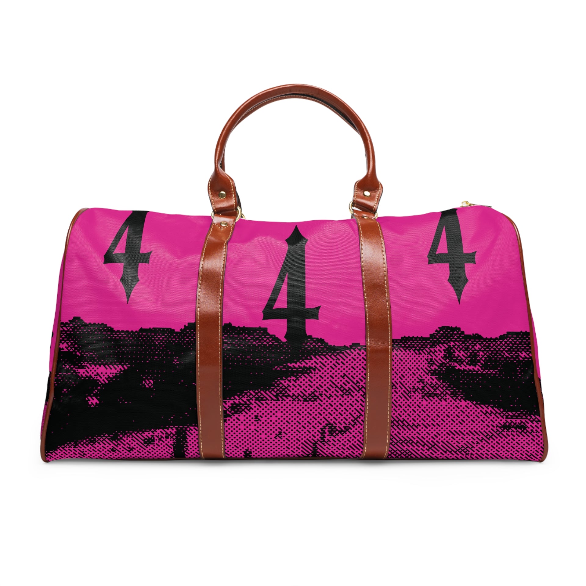 4GRAVEYARD TRAVEL BAG (leather handles and straps)